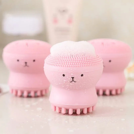 Mini Silicone Face Cleansing Brush